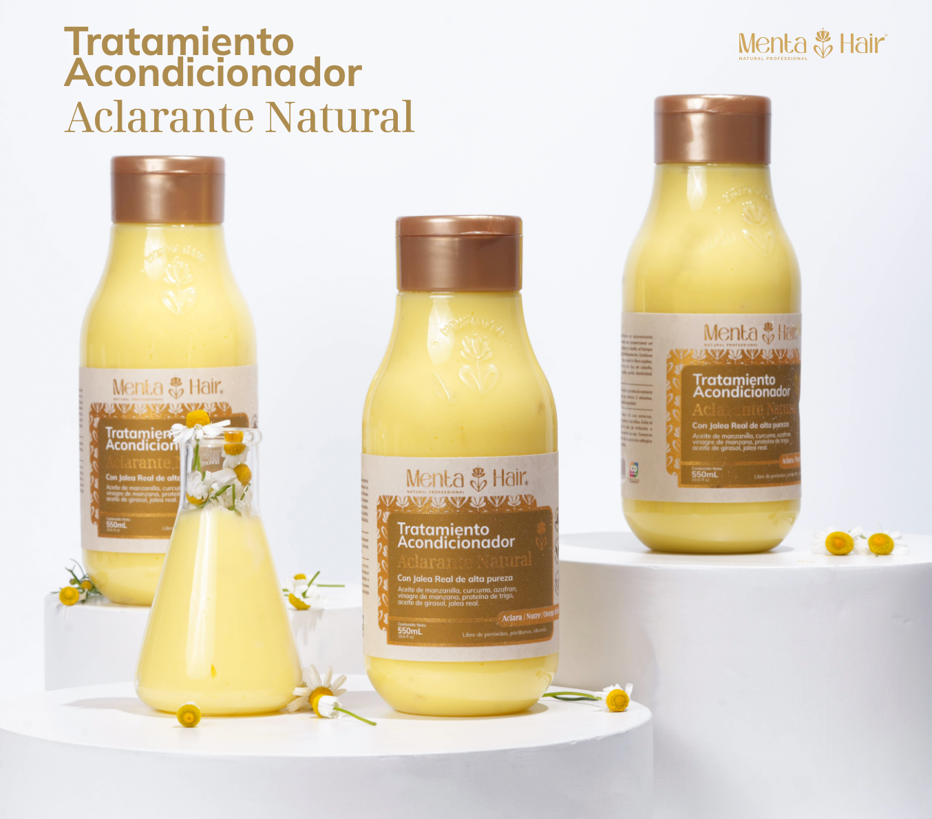Menta Hair - Acondicionador Aclarante Natural