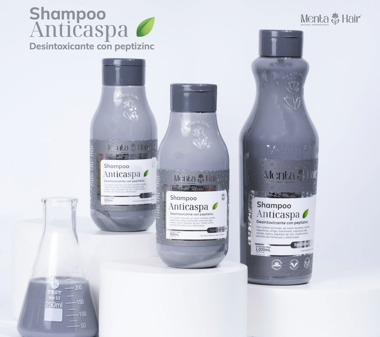 Menta Hair - Shampoo Anticaspa