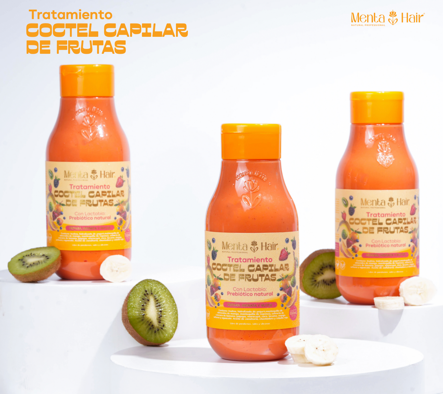Menta Hair - Tratamiento Capilar Coctel de Frutas
