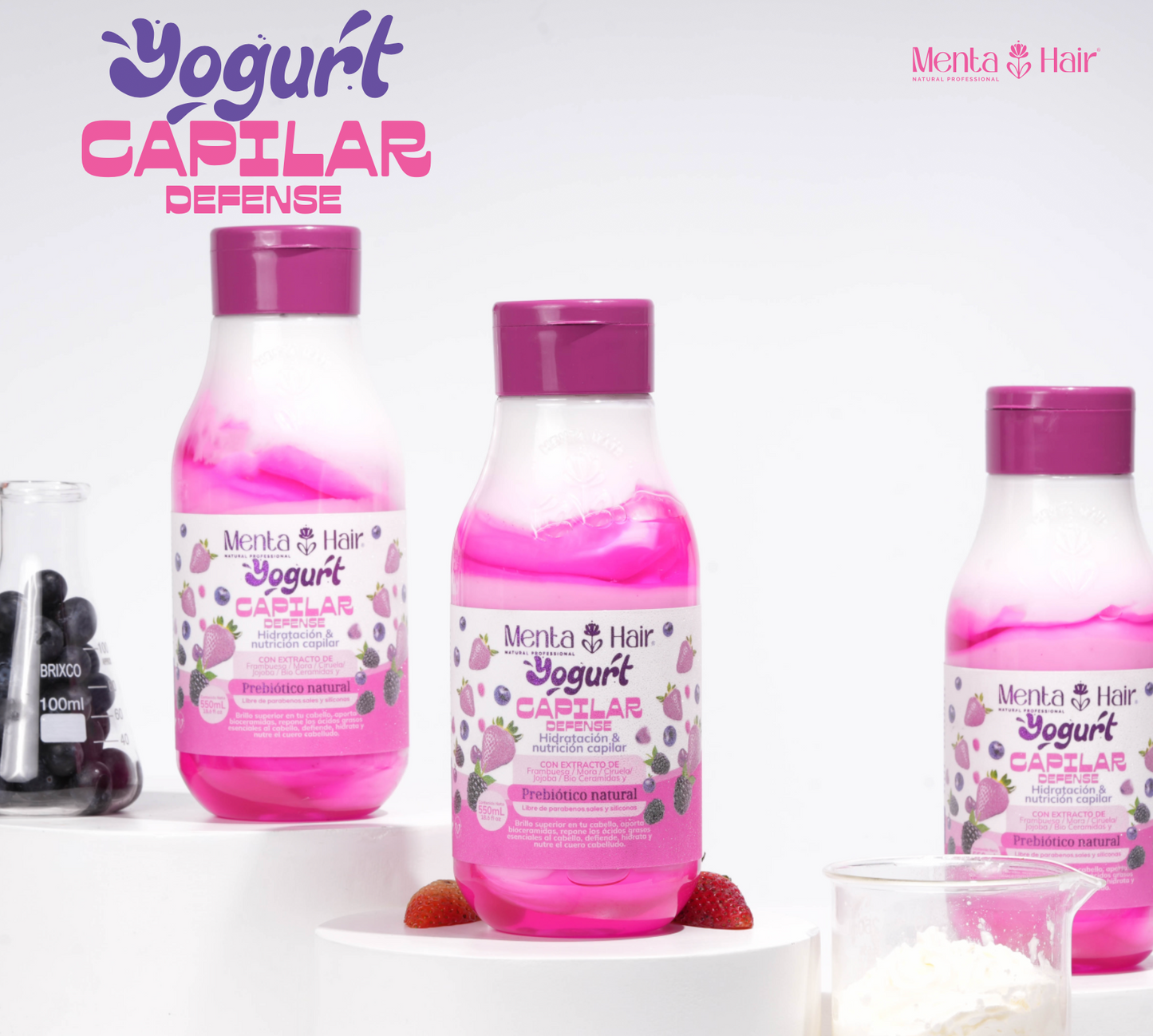 Menta Hair - Yogurt Capilar Defense