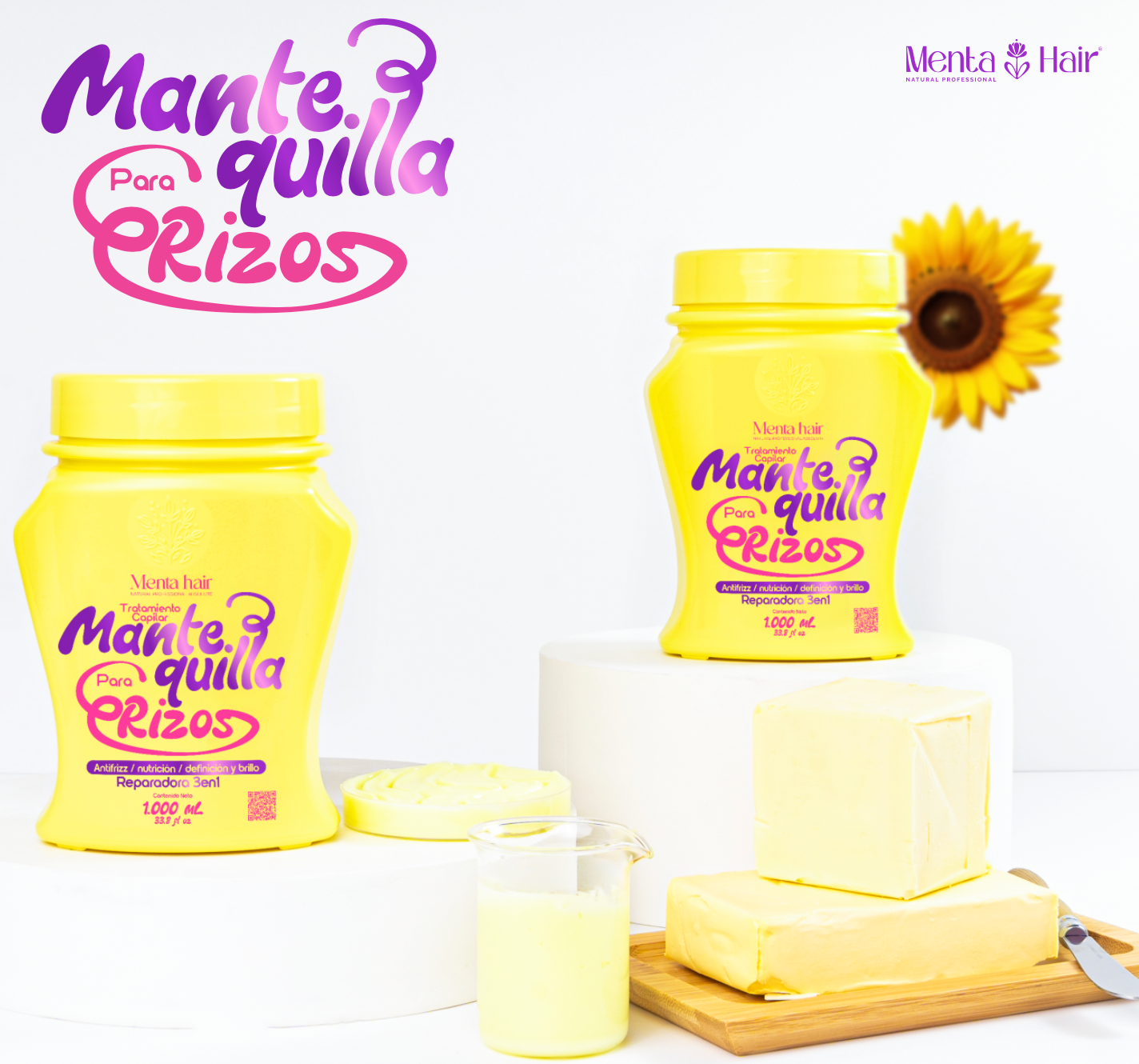 Menta Hair - Mantequilla para Rizos